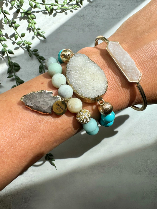 Alana Turquoise Stack Bracelet Set