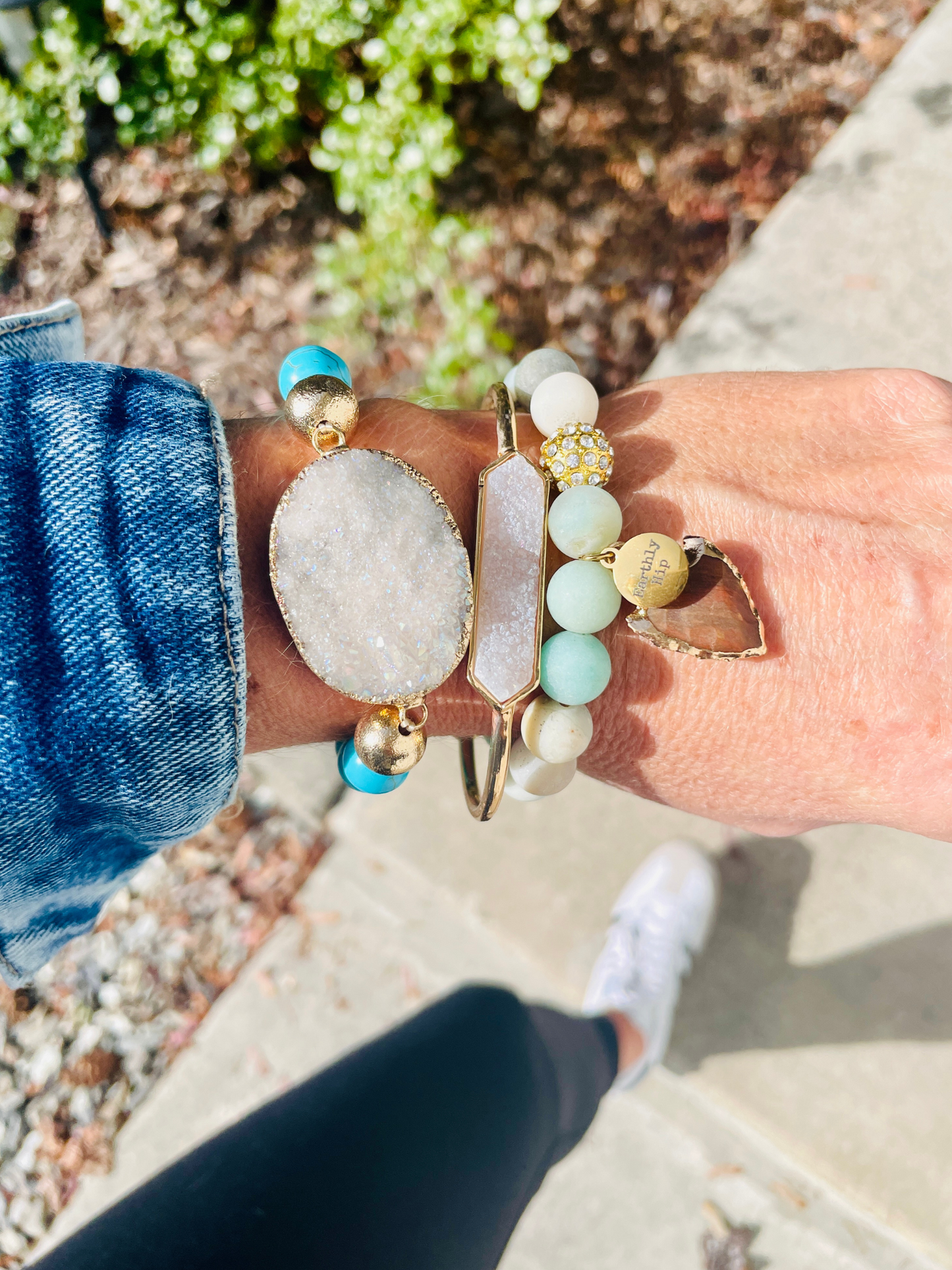 Alana Turquoise Stack Bracelet Set